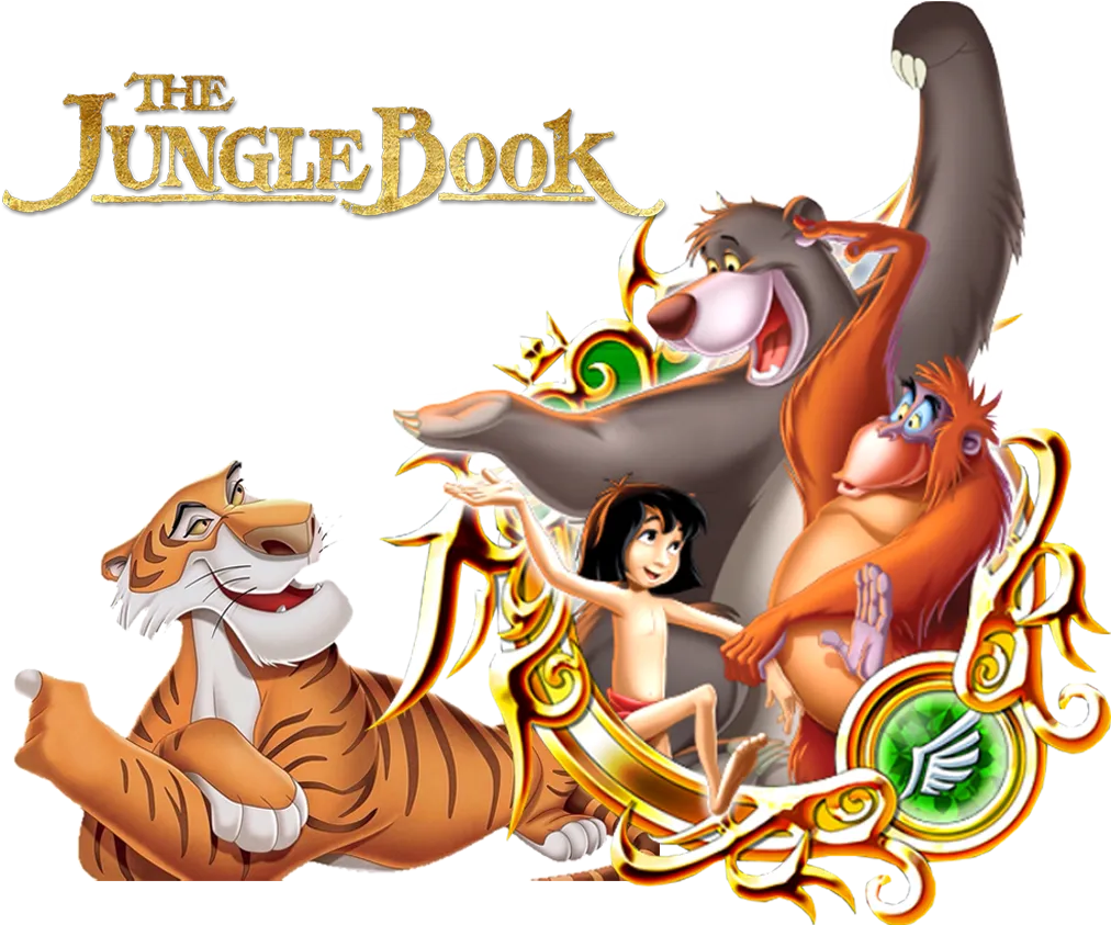 Mowgli with big eyes, curious child look, free png file